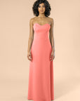 Strapless-Aline-Crepe-Coral