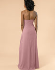 Strapless-Aline-Crepe-DustyRose-Back