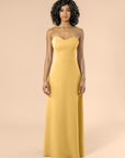 Strapless-Aline-Crepe-Gold