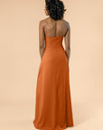 Strapless-Aline-Crepe-Terracotta