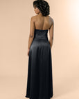 Strapless-Aline-Satin-Black