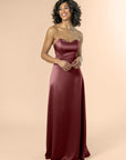 Strapless-Aline-Satin-Burgundy