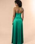 Strapless-Aline-Satin-Emerald