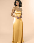 Strapless-Aline-Satin-Gold