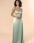 Strapless-Aline-Satin-Sage