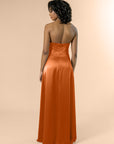 Strapless-Aline-Satin-Terracotta