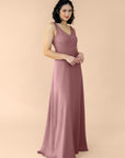 Vneck-Aline-Chiffon-DustyRose