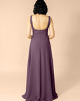 Vneck-Aline-Chiffon-Mahogany