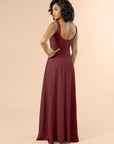 Vneck-Aline-Crepe-Burgundy