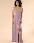 Vneck-Aline-Crepe-Mauve
