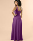 Vneck-Aline-Crepe-Plum