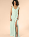 Vneck-Aline-Crepe-Sage