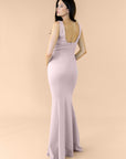 Vneck-Bell-Crepe-Blush
