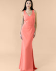 Vneck-Bell-Crepe-Cora