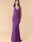Vneck-Bell-Crepe-Plum