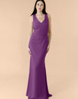 Vneck-Bell-Crepe-Plum