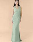 Vneck-Bell-Crepe-Sage