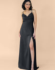 Cowl-Aline-Crepe-Black