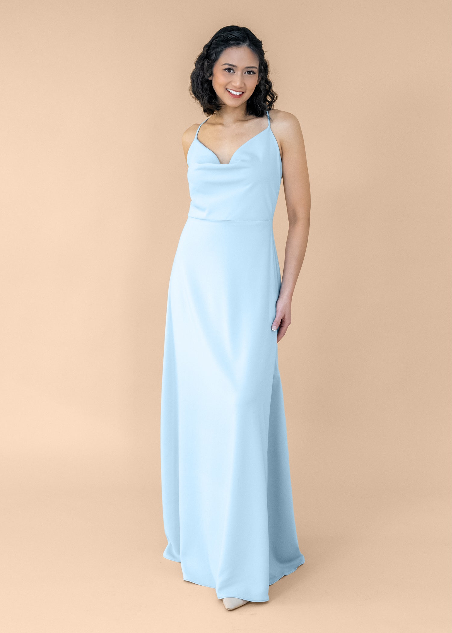 Cowl-Aline-Crepe-NoSlit-AiryBlue