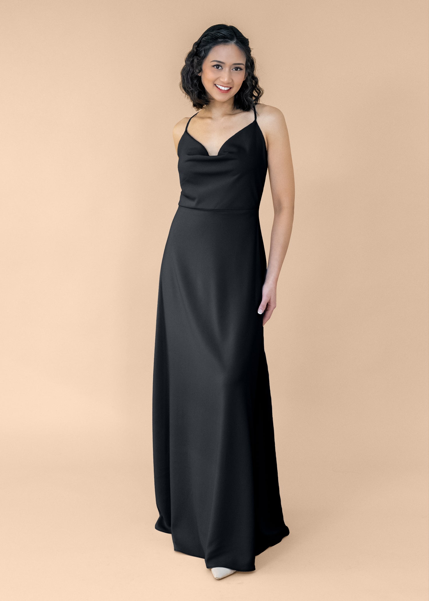 Cowl-Aline-Crepe-NoSlit-Black