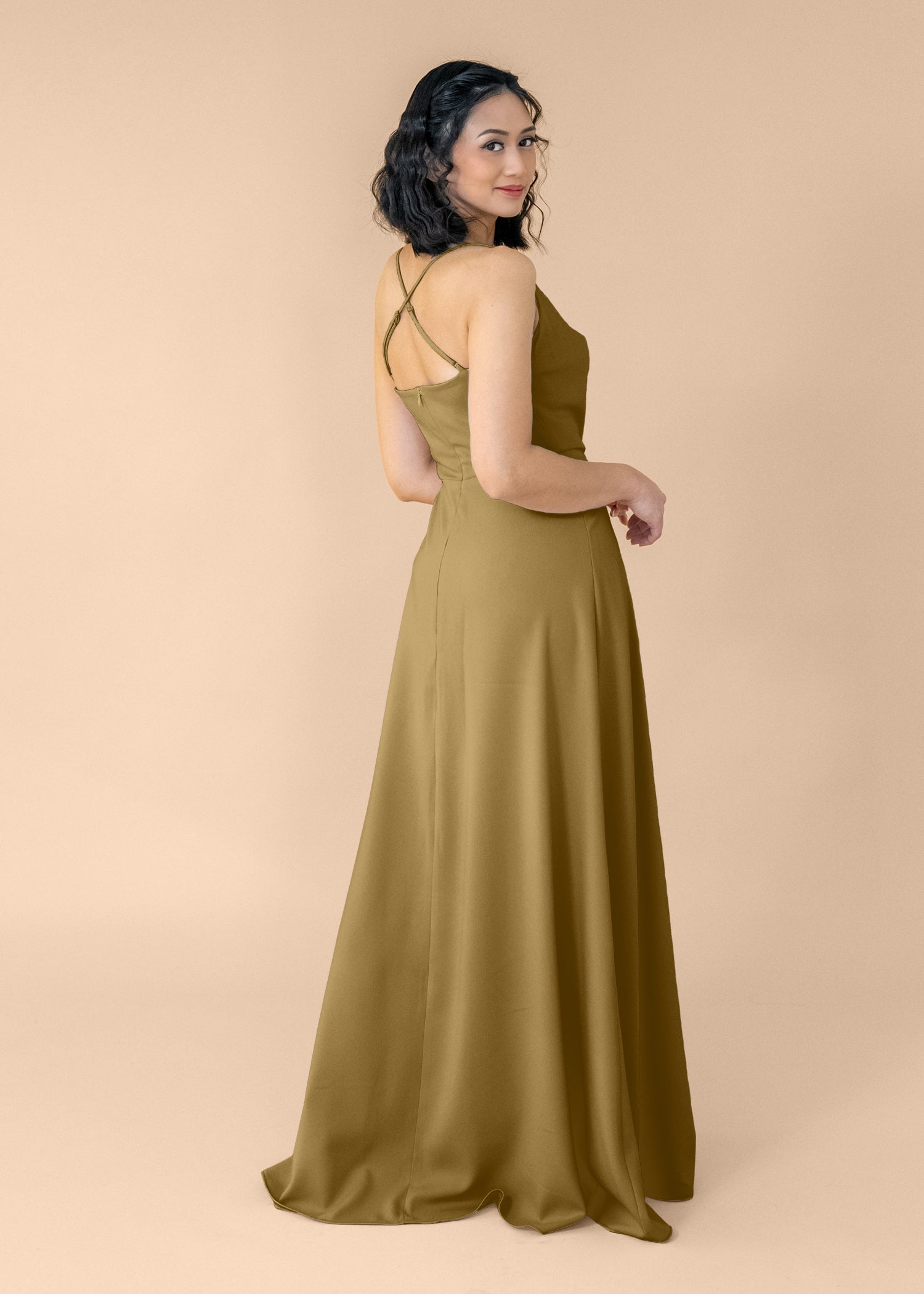 Cowl-Aline-Crepe-NoSlit-Bronze