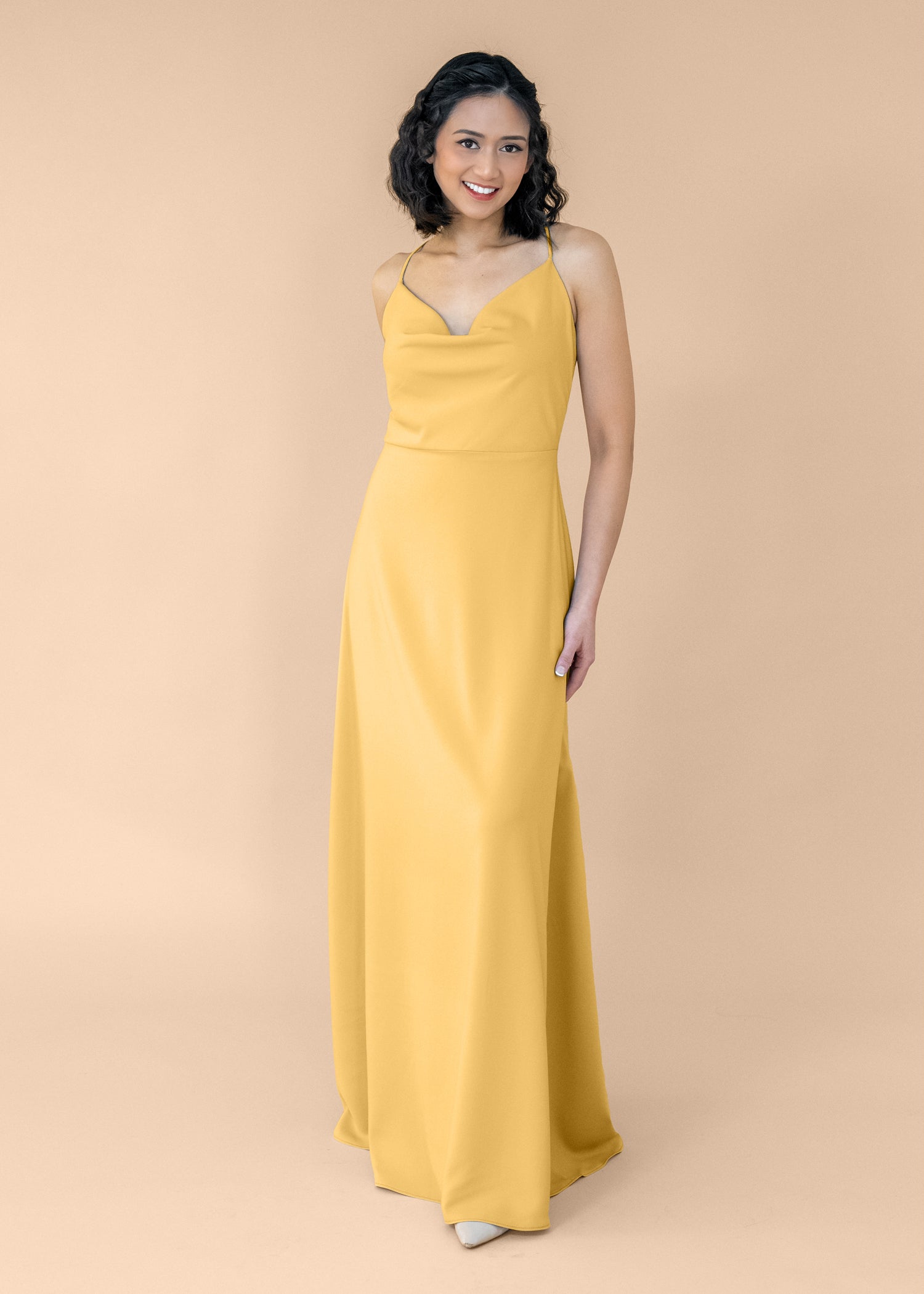 Cowl-Aline-Crepe-NoSlit-Gold