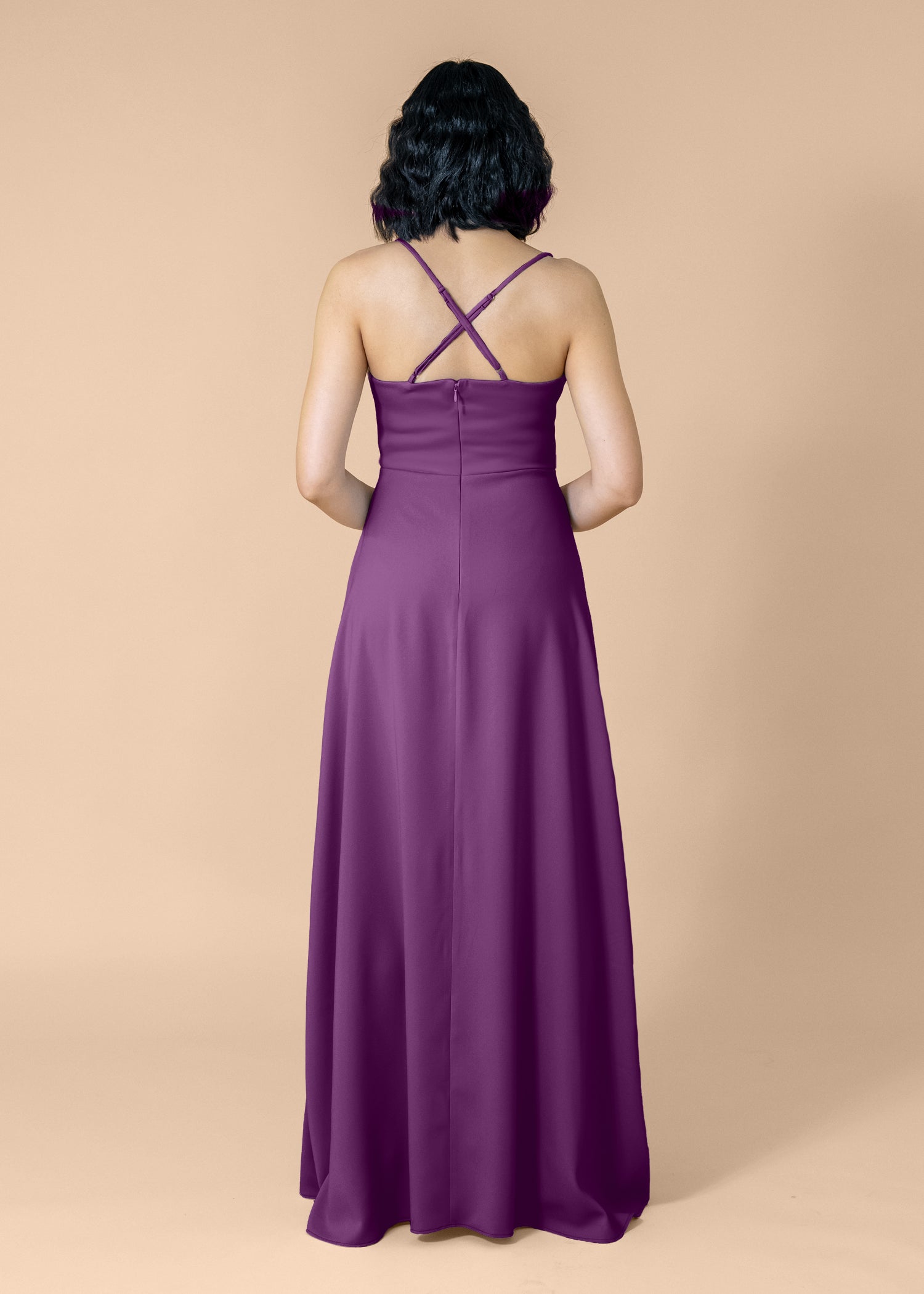Cowl-Aline-Crepe-Plum