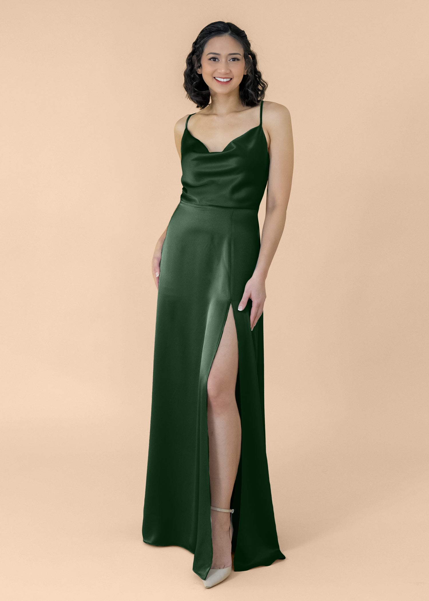 Cowl-Aline-Satin-ForestGreen