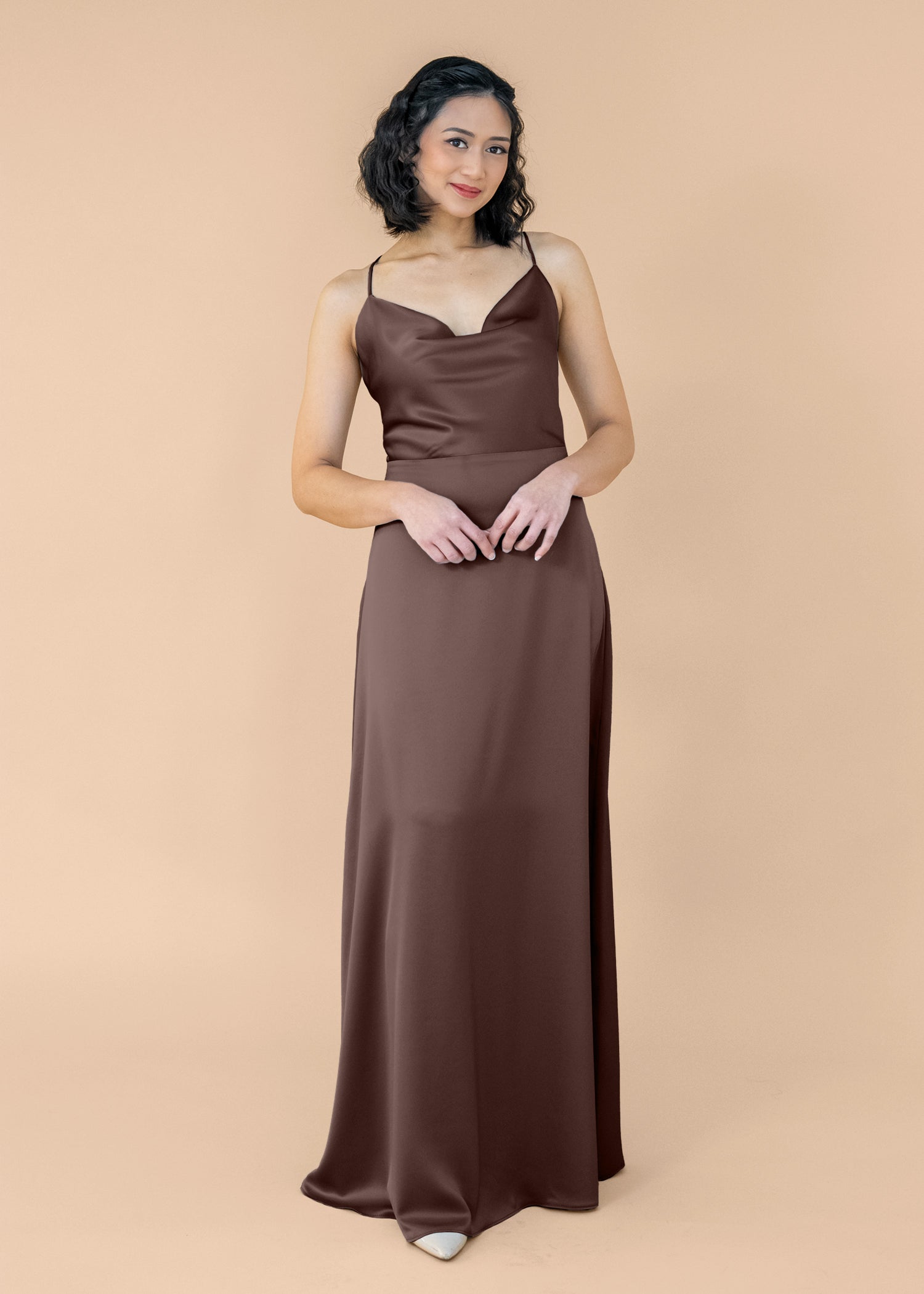 Cowl-Aline-Satin-NoSlit-Chocolate
