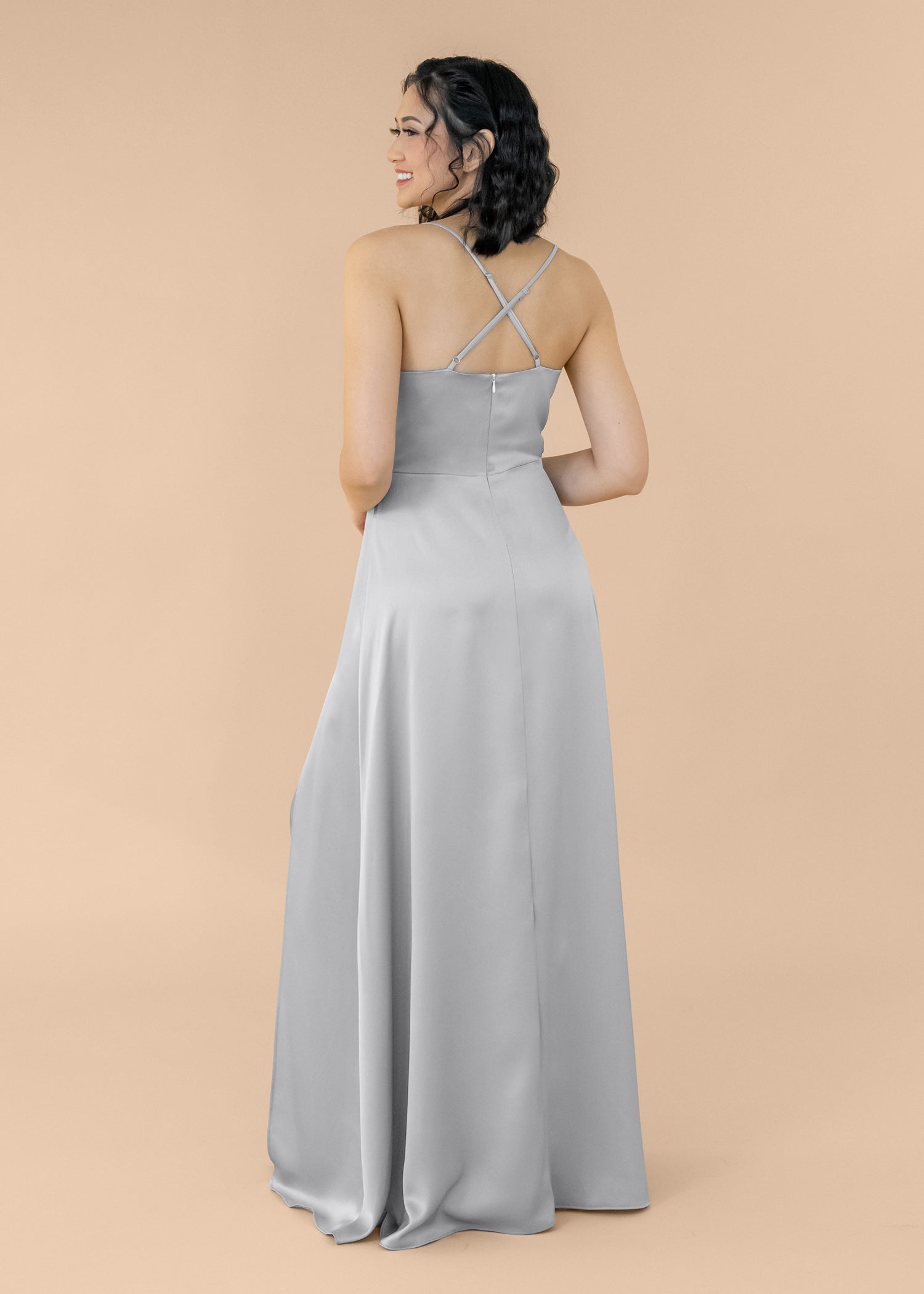 Cowl-Aline-Satin-Silver
