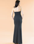Cowl-Bell-Crepe-Black