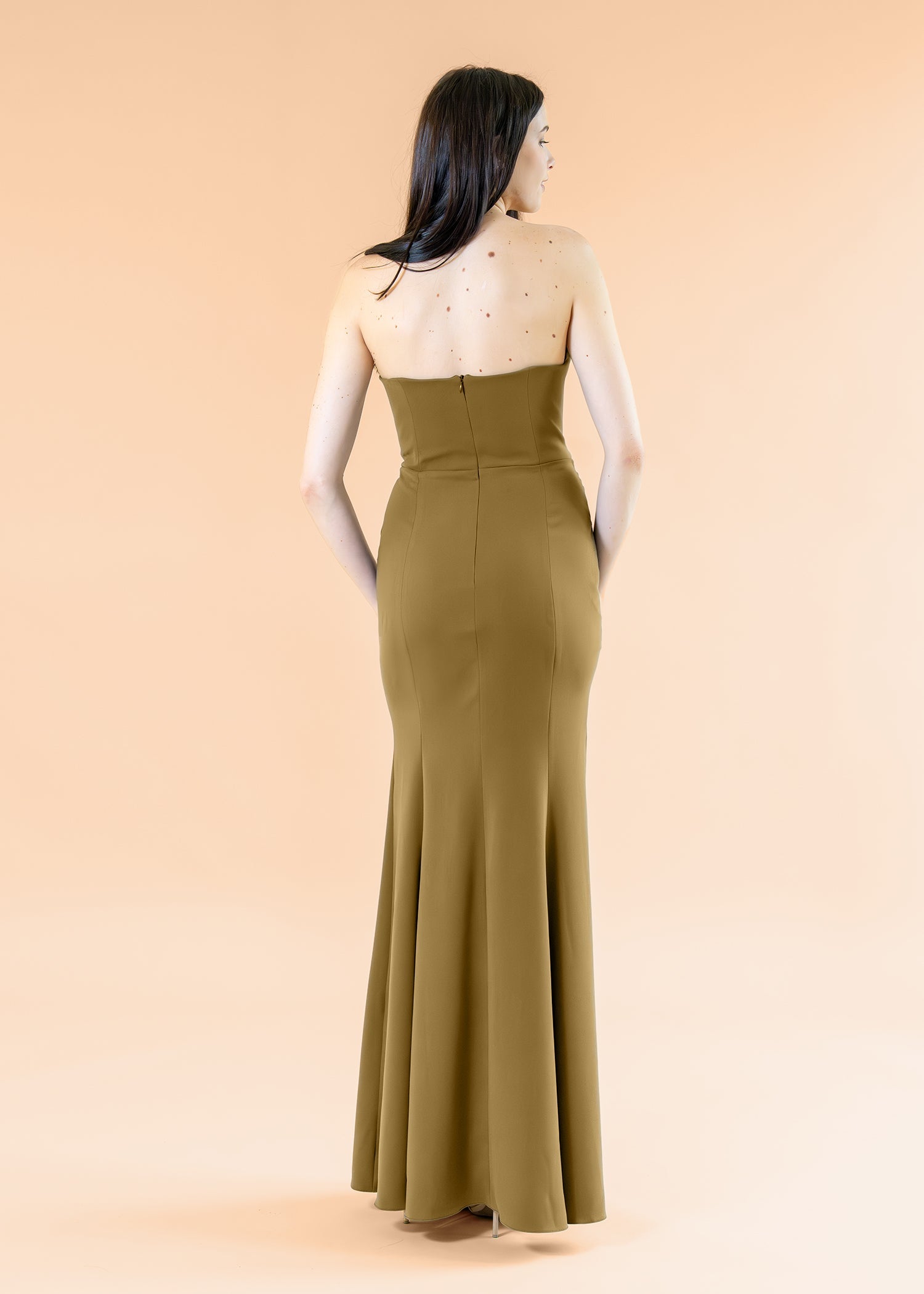 Cowl-Bell-Crepe-Bronze