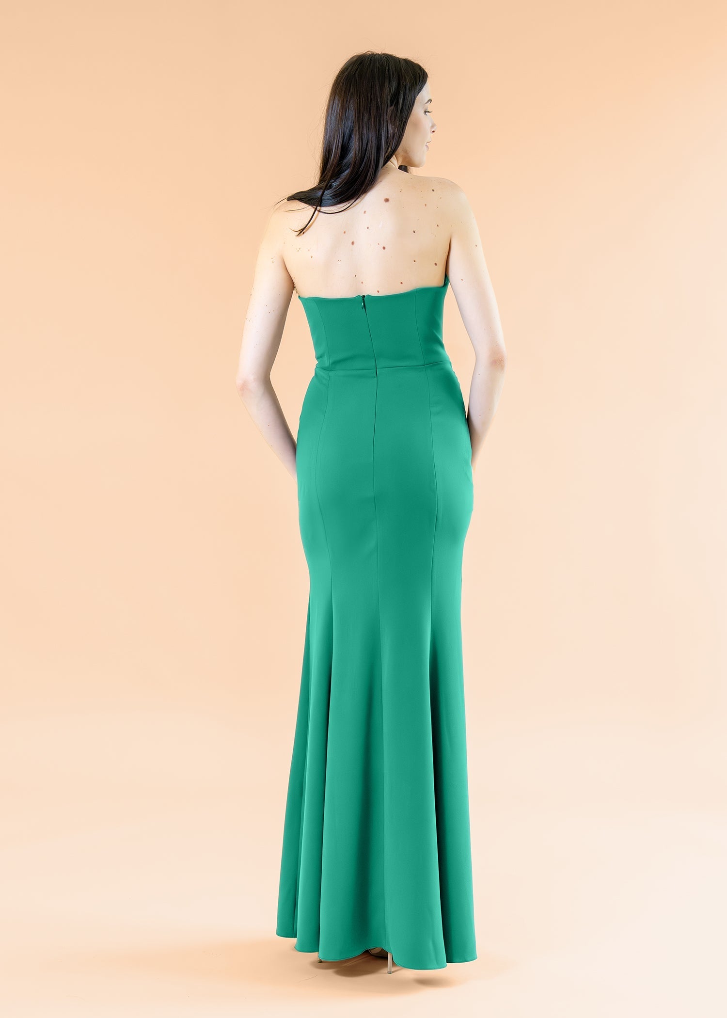 Cowl-Bell-Crepe-Emerald