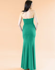 Cowl-Bell-Crepe-Emerald