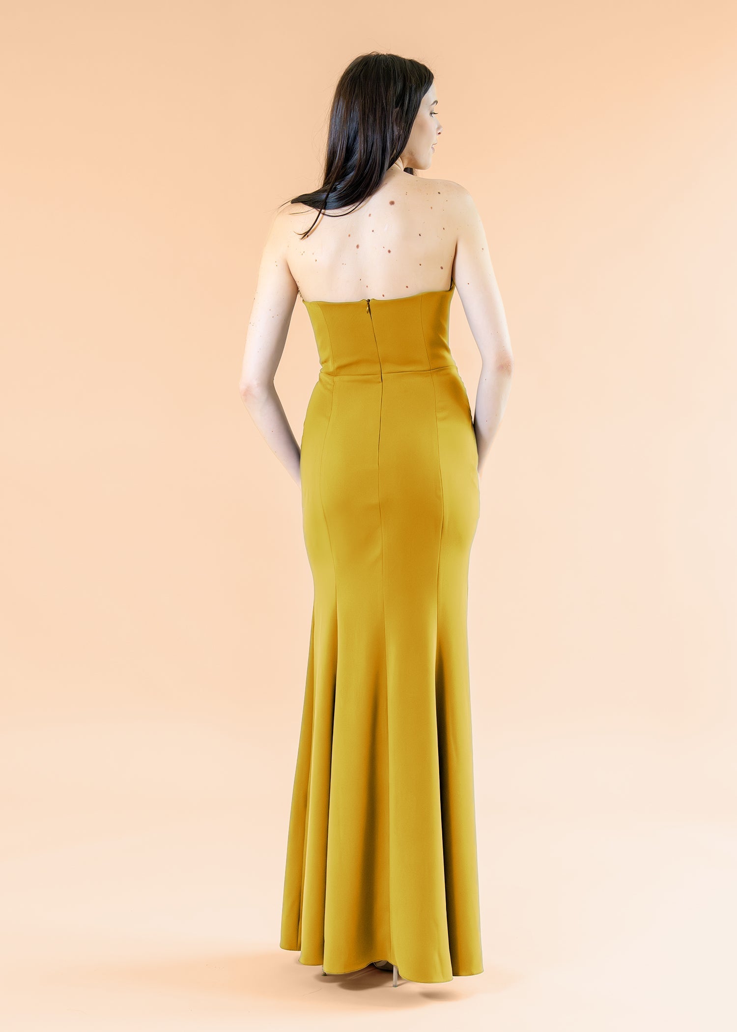 Cowl-Bell-Crepe-Gold