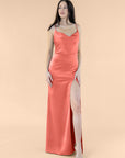 Cowl-Bell-Satin-Coral