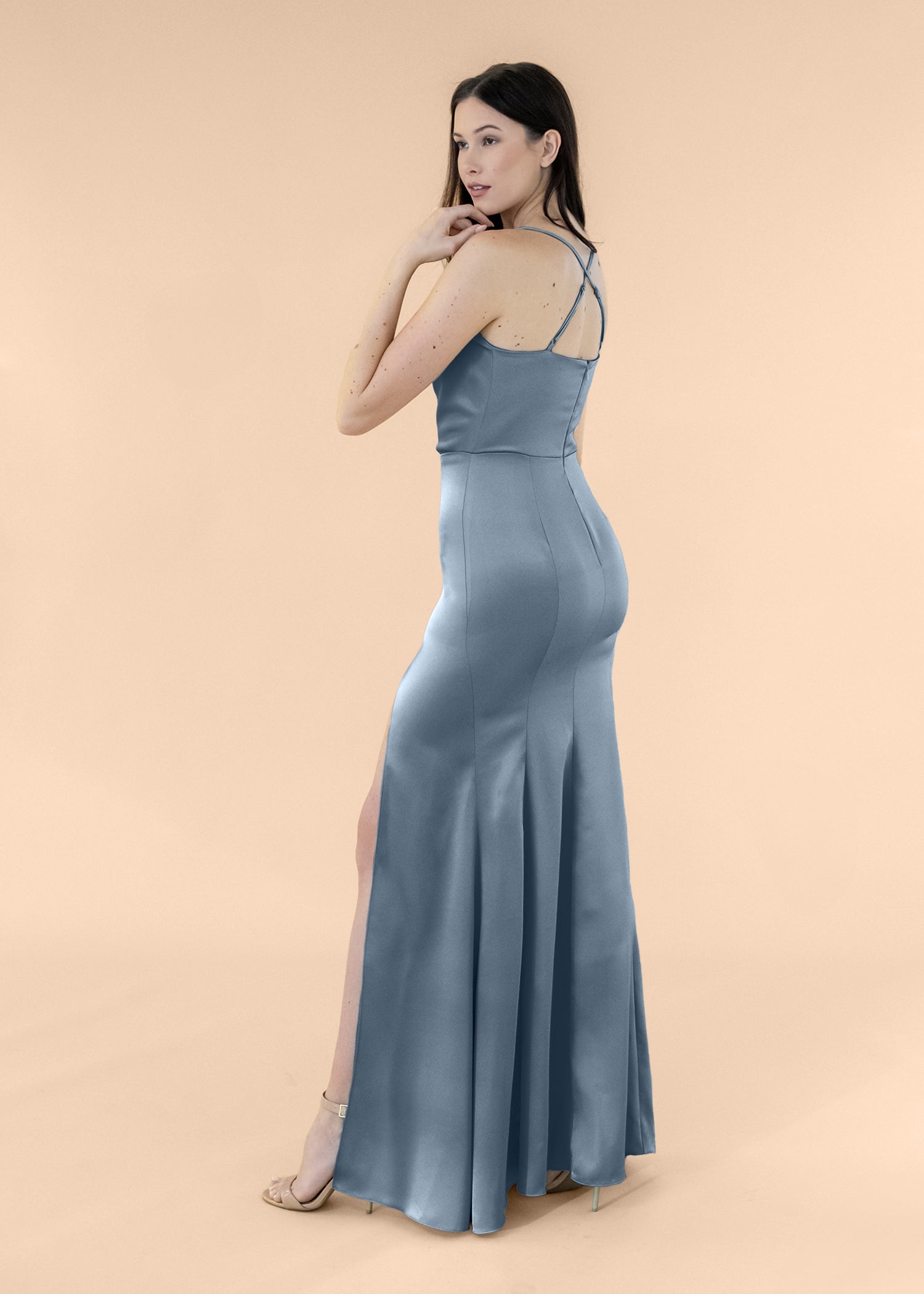 Cowl-Bell-Satin-DustyBlue