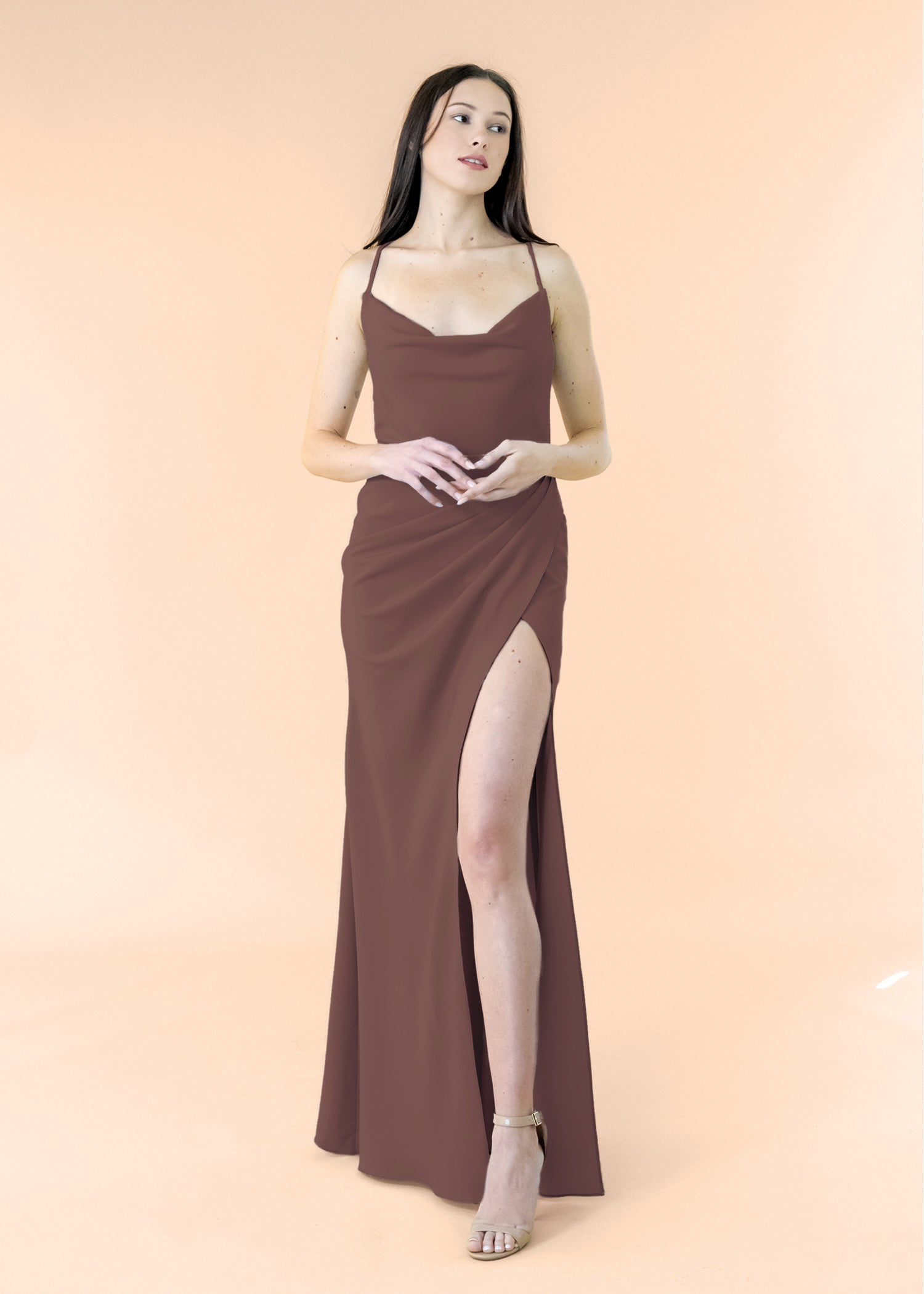 Cowl-Draped-Crepe-Chocolate