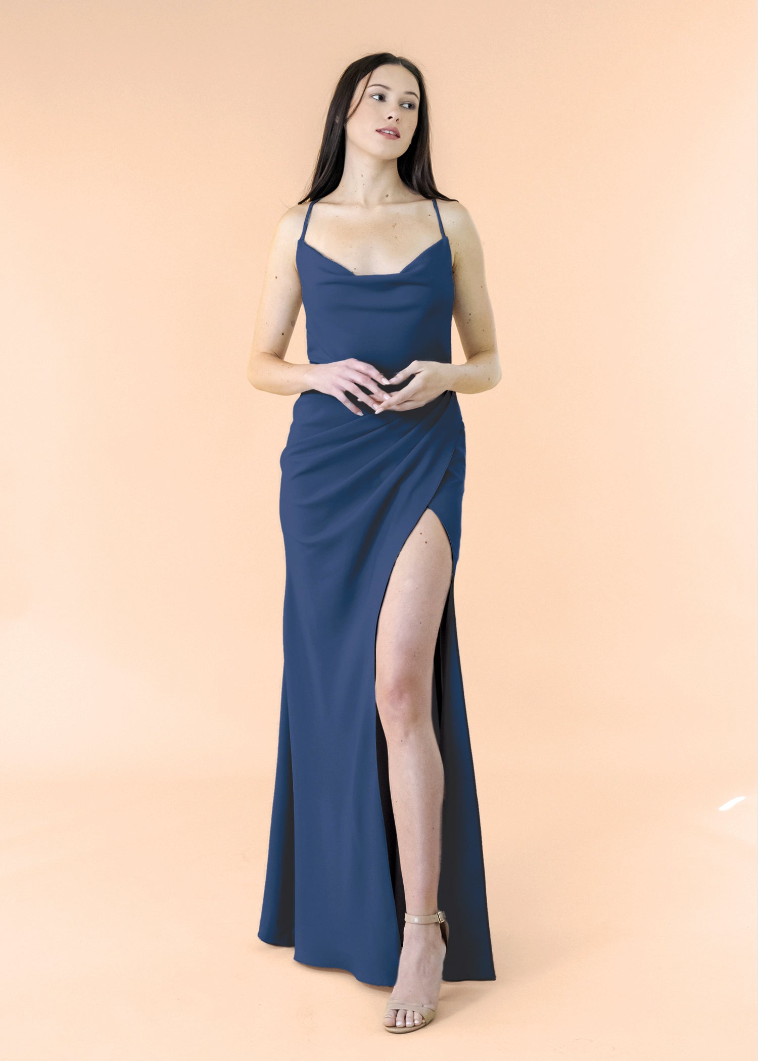 Cowl-Draped-Crepe-Navy