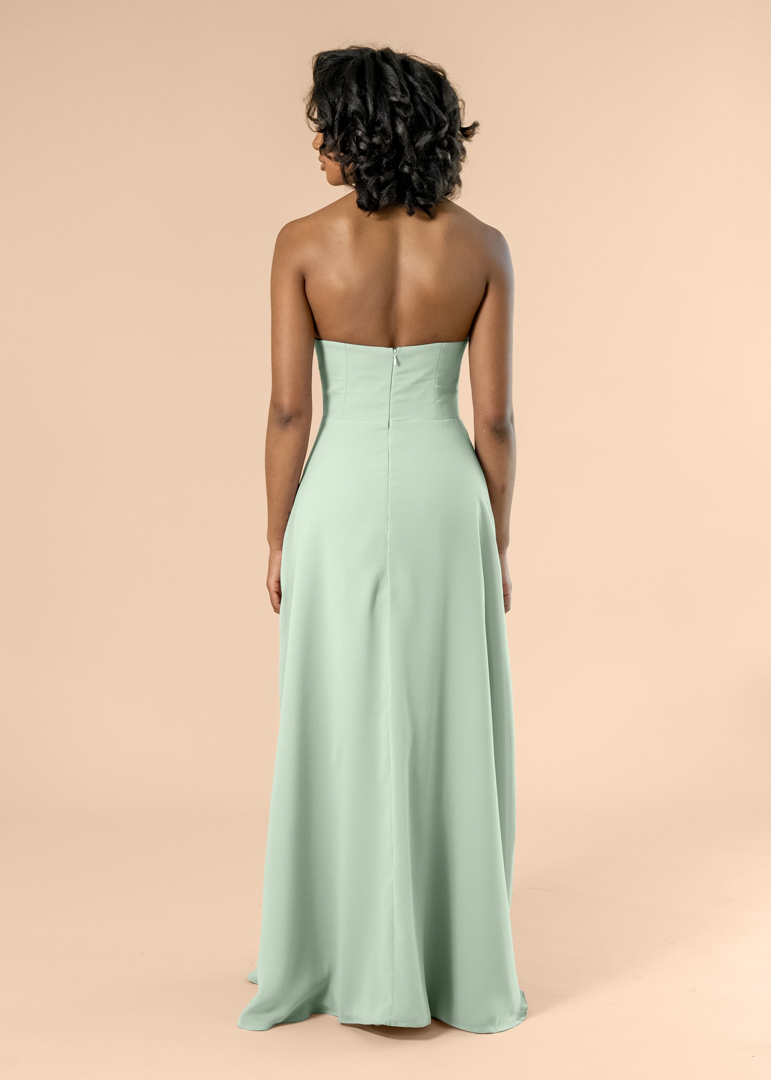 Strapless-Aline-Chiffon-Sage