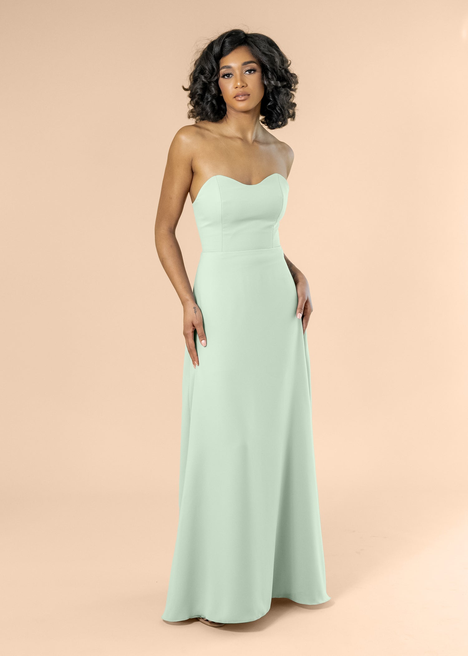 Strapless-Aline-Chiffon-Sage