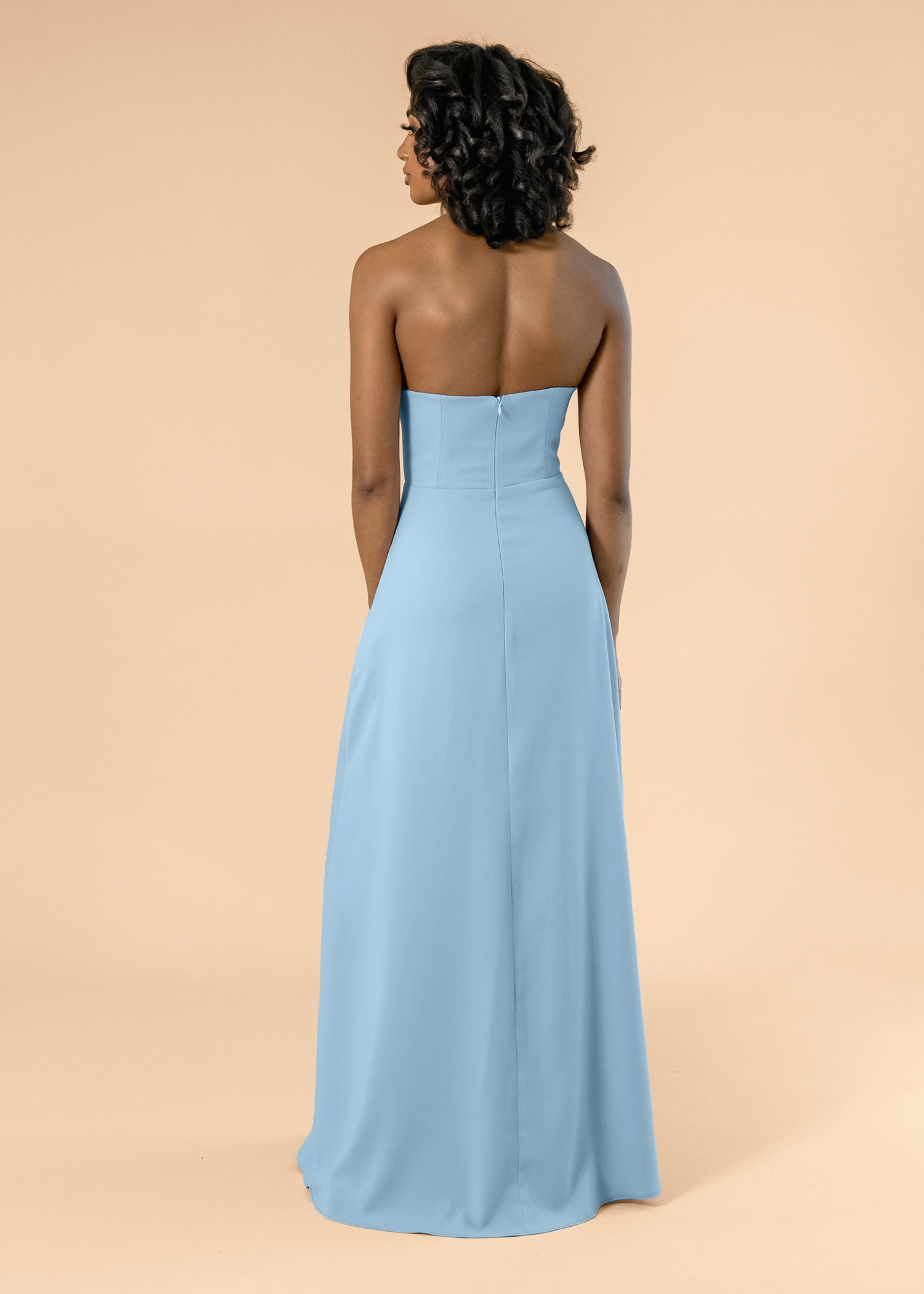 Strapless-Aline-Crepe-AiryBlue