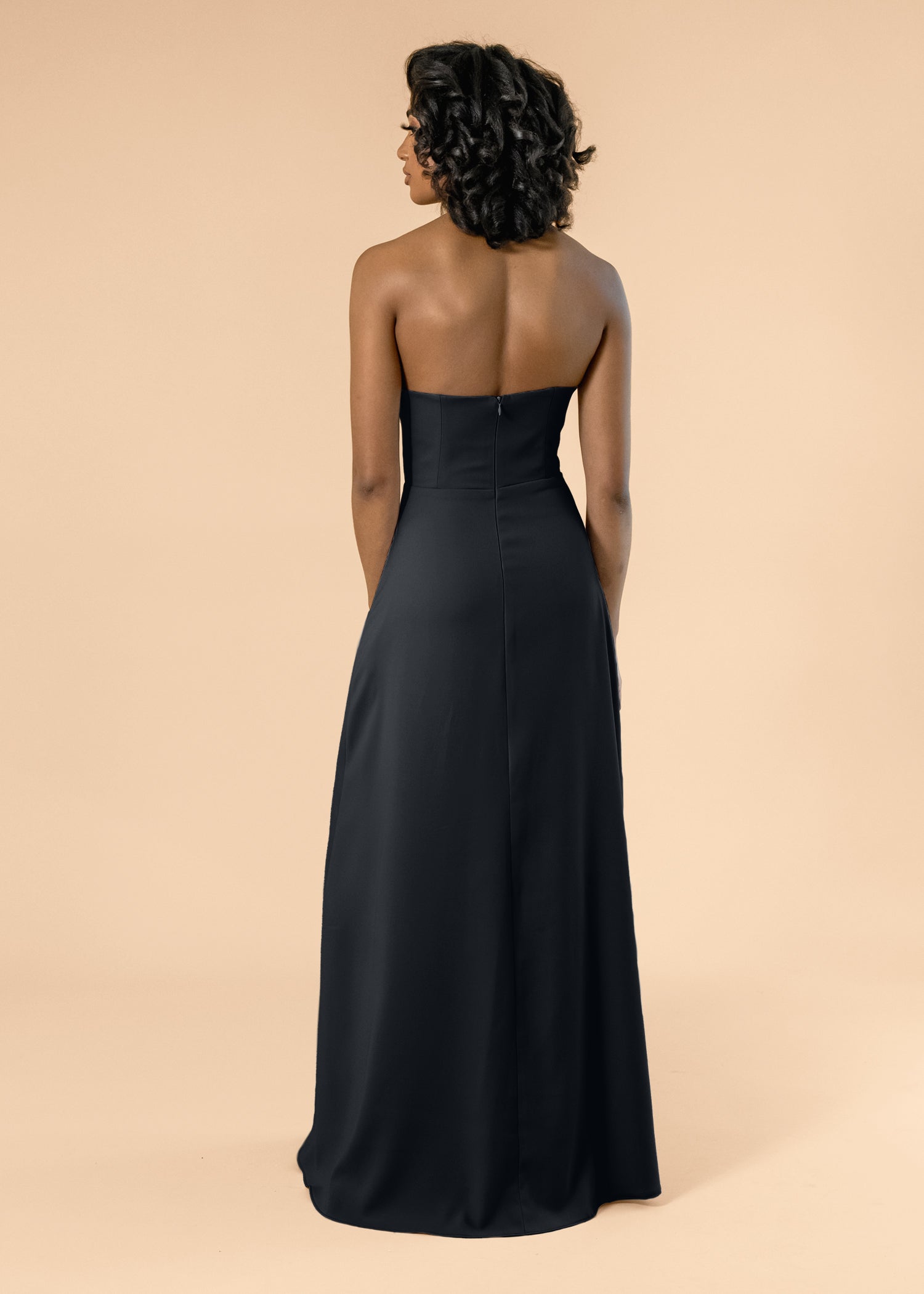 Strapless-Aline-Crepe-Black