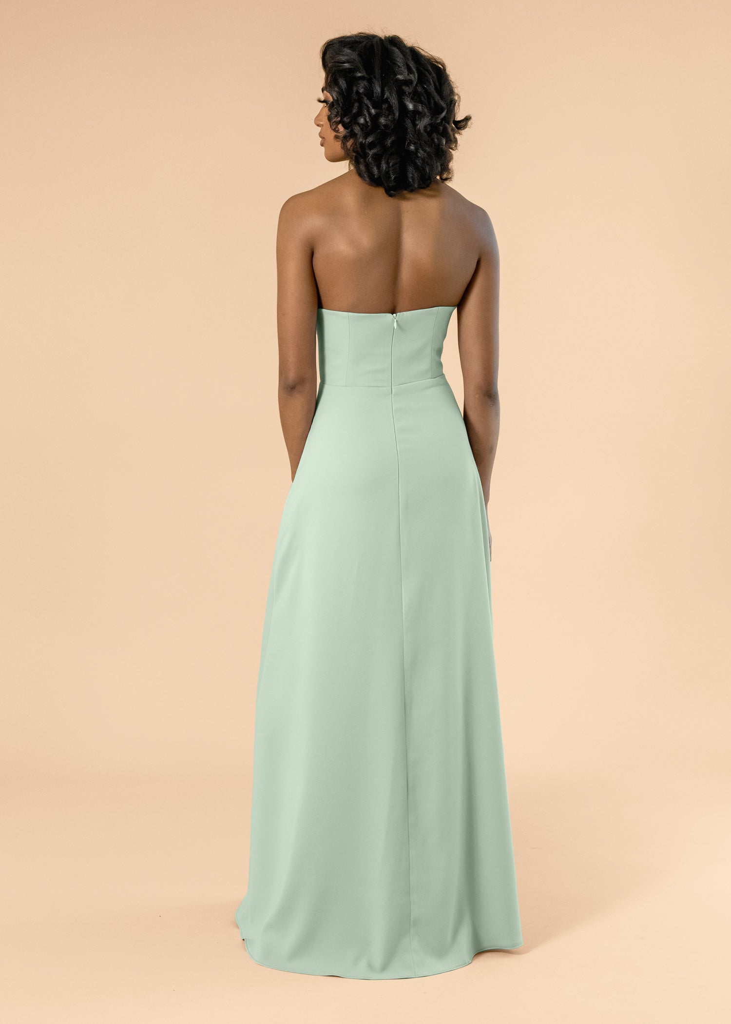Strapless-Aline-Crepe-Sage