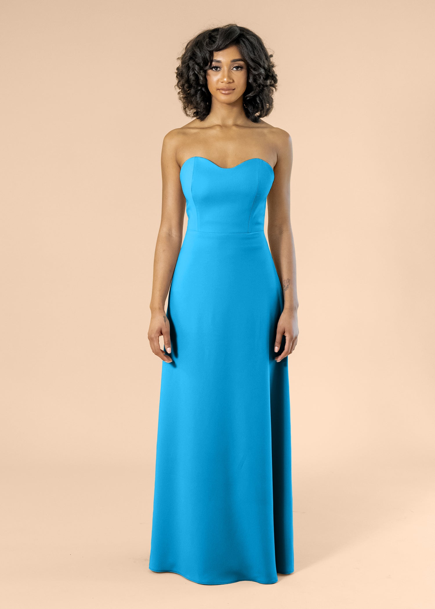 Strapless-Aline-Crepe-Sapphire