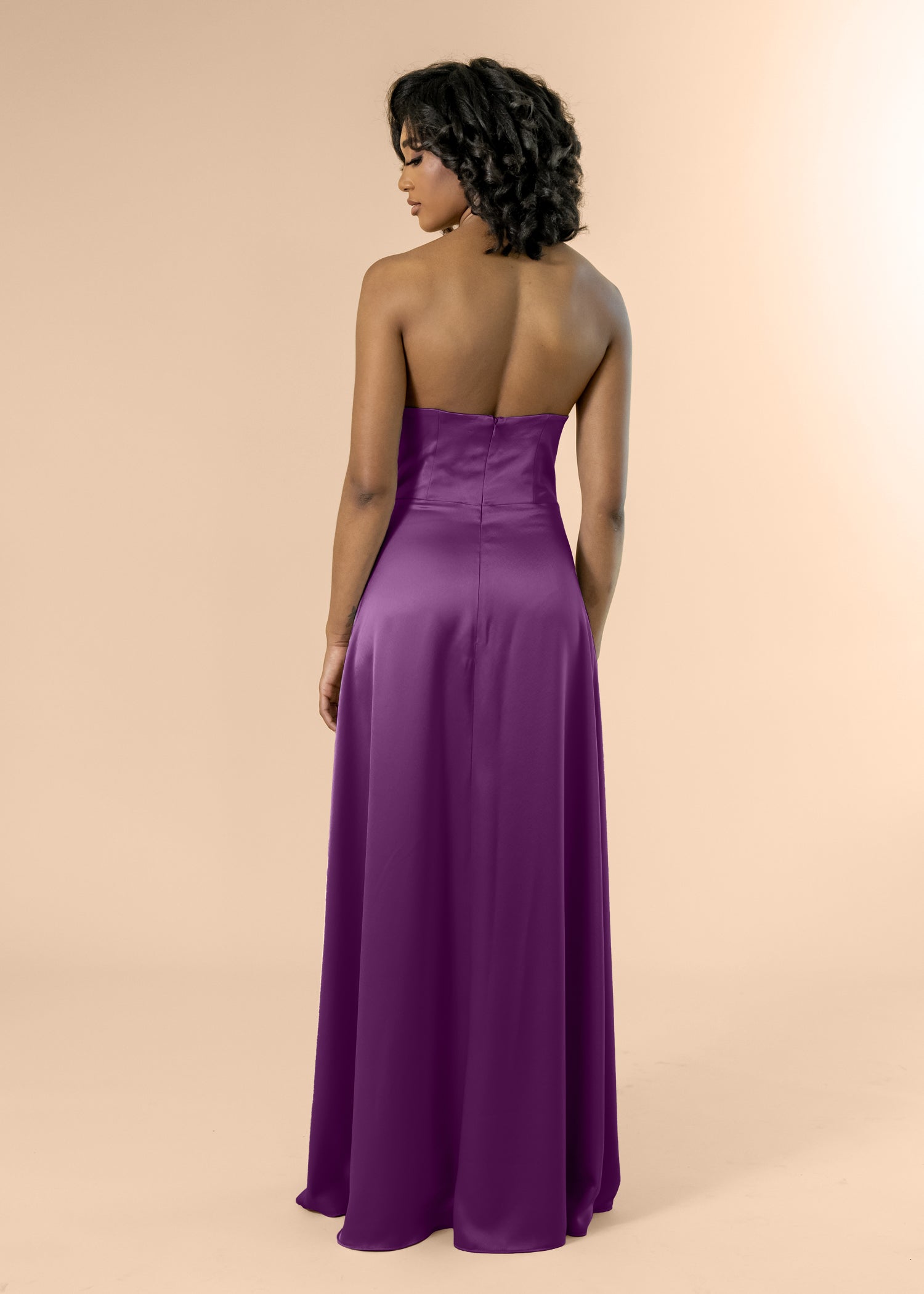 Strapless-Aline-Satin-Plum