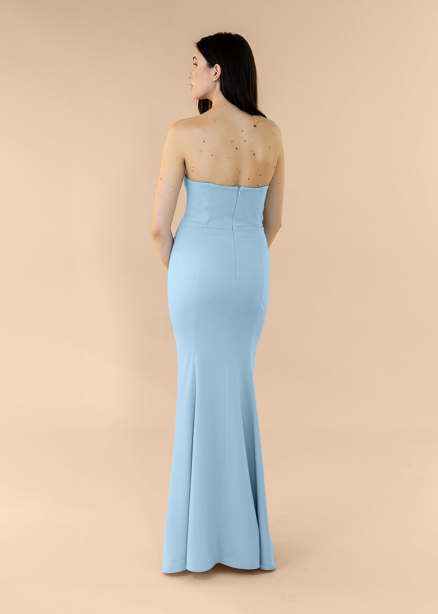 Strapless-Draped-Crepe-AiryBlue