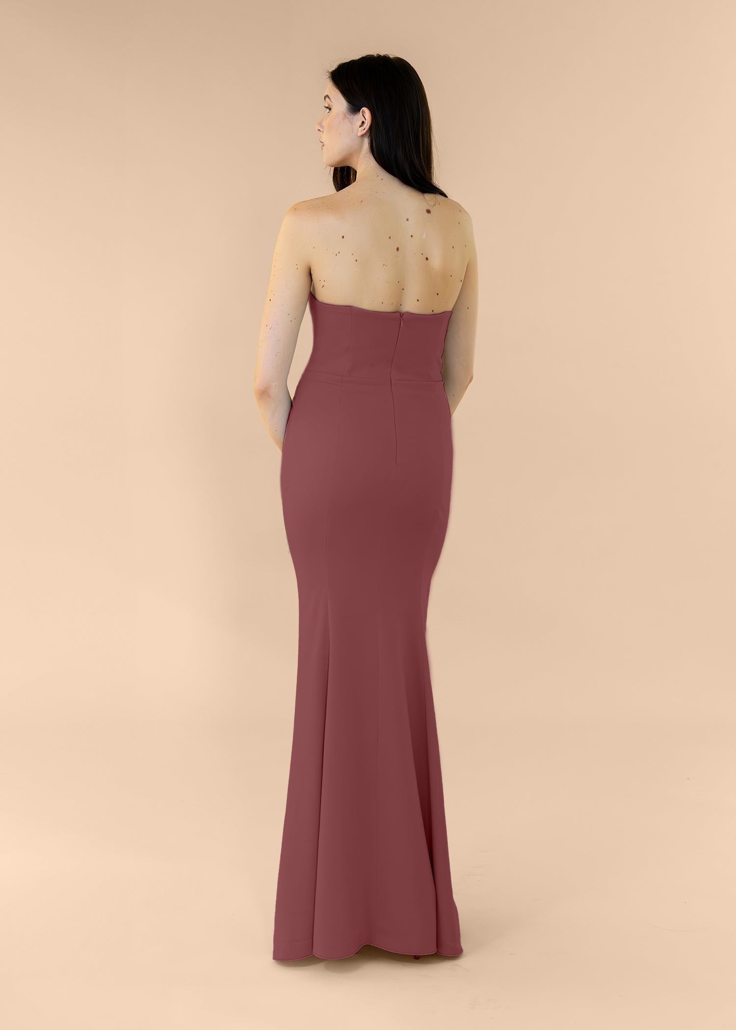 Strapless-Draped-Crepe-Burgundy