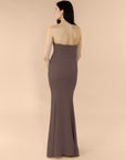 Strapless-Draped-Crepe-Chocolate