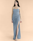 Strapless-Draped-Crepe-DustyBlue
